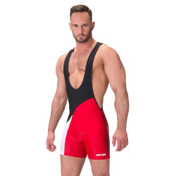 Barcode Berlin Body Singlet Luckenwalde Noir-Rouge